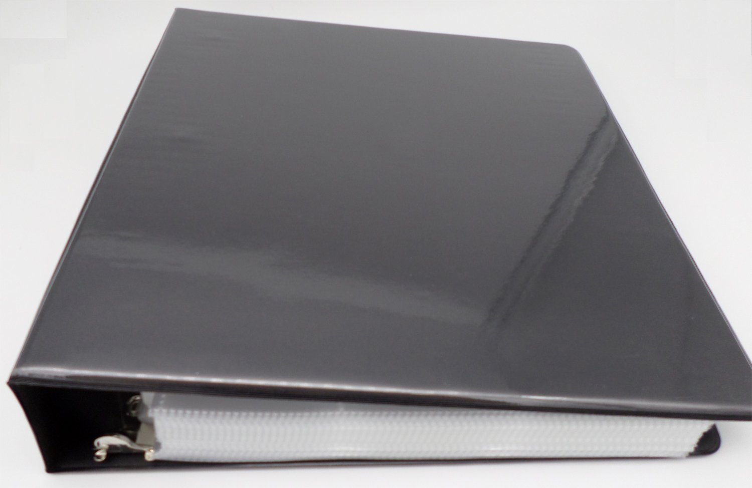 docsmagic.de 3-Ring Album Black + 100 9-Pocket Premium Pages - PKM - YGO - MTG