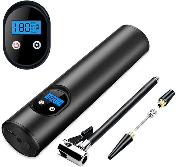 Cordless auto stop tire inflator Tire Inflator, Portable Air Compressor Pump for Car