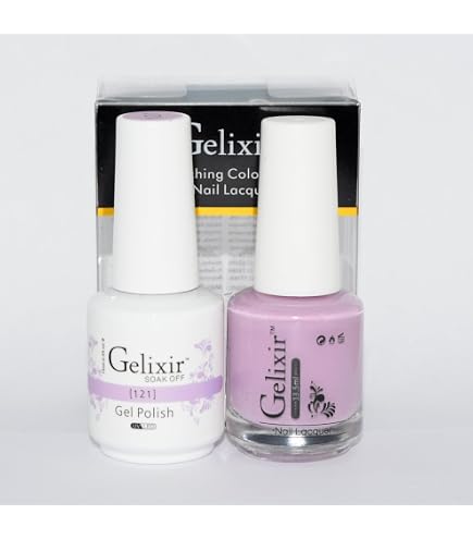 Amazon.com: Gelixir Matching Color Gel & Nail Lacquer - 120