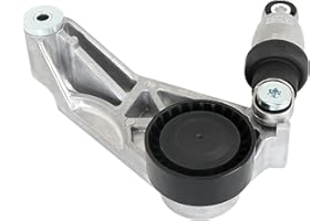 HONFQP Drive Belt Tensioner w/Pulley Compatible with Jeep Wrangler JK 2012 2013 2014 2015 2016 2017 2018 3.6L, Accessories Parts Replaces 4627038AA