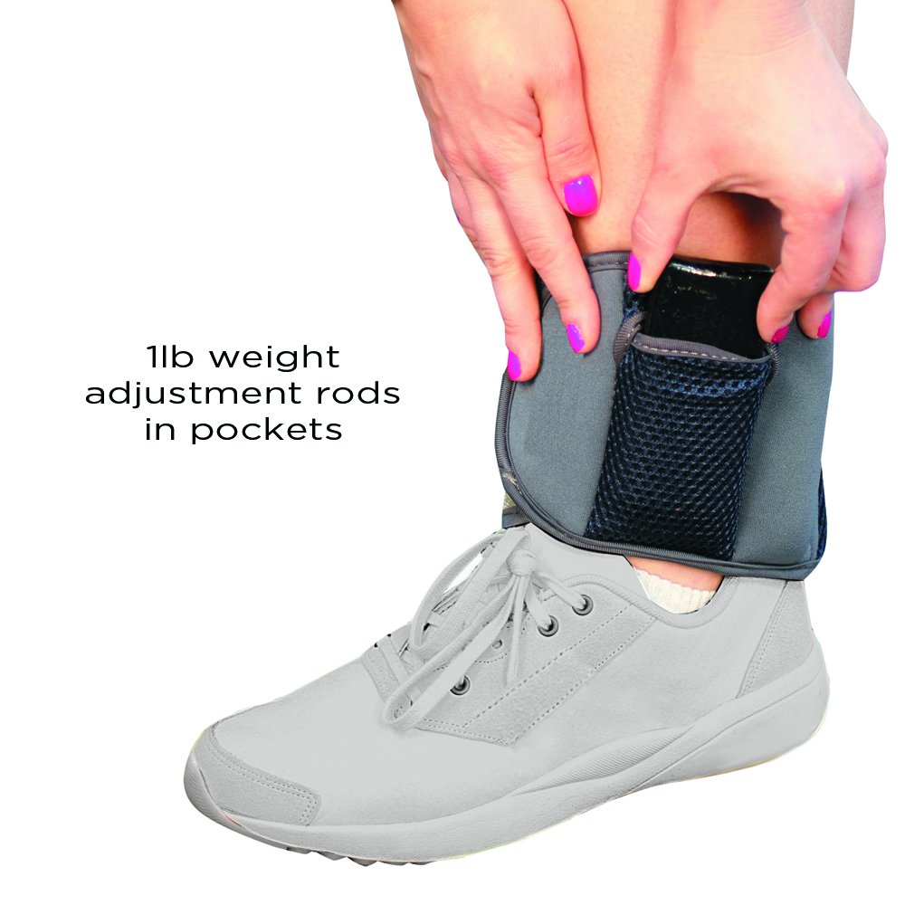 Empower Ankle Weights and Wrist Weights for Women, Adjustable, Running