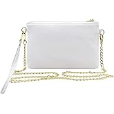 Beurlike Straw Clutch Purses for Women Beach Wristlet Wallet Small Cross body bag for Girls