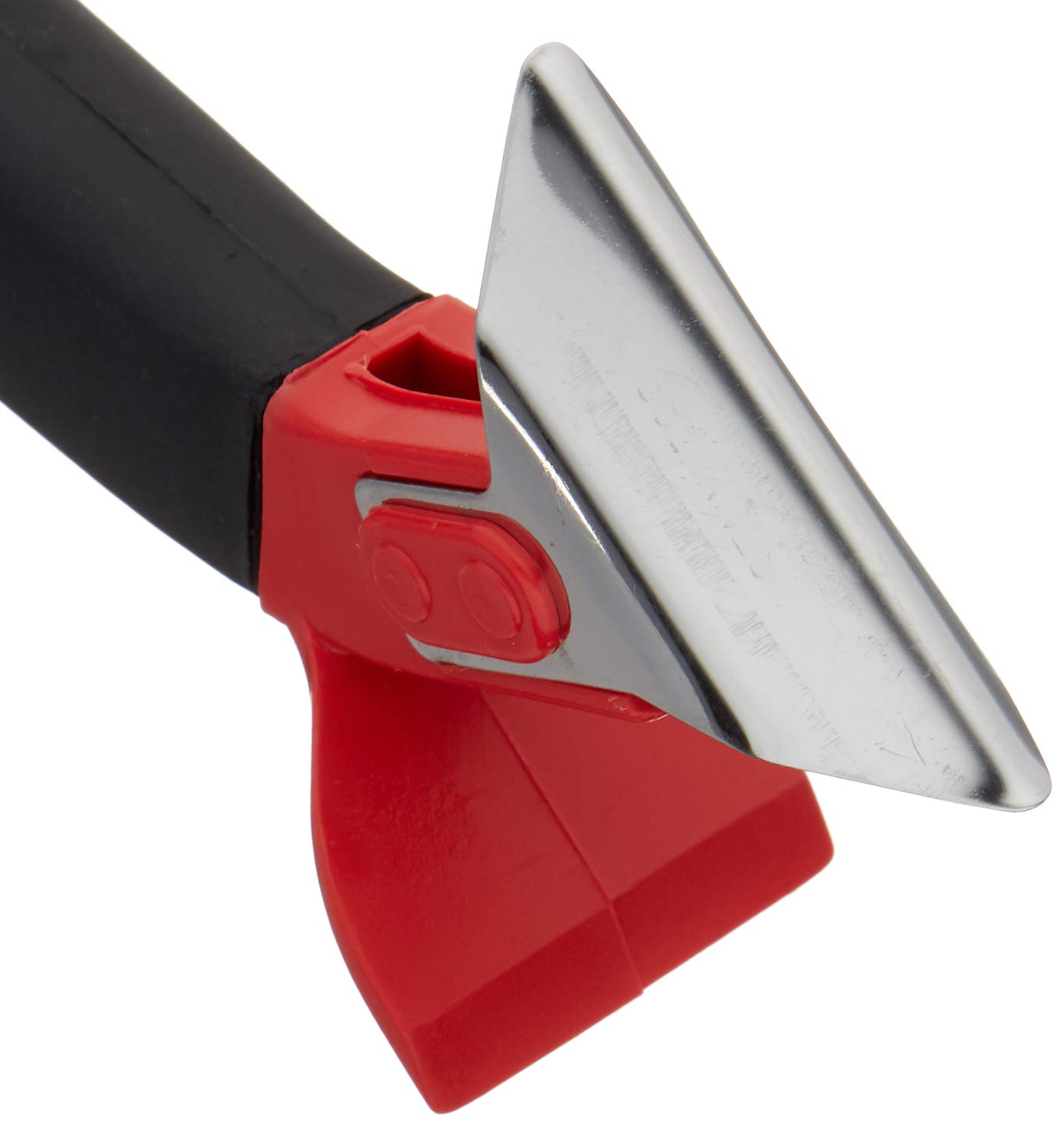Amazon Basics 3-IN-1 Caulk Tool for Removal and Application, Black, red, Pack of 1 - Image 5
