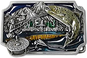 LKMY Vintage Style American Cowboy Fashion Western Belt Buckles For Men
