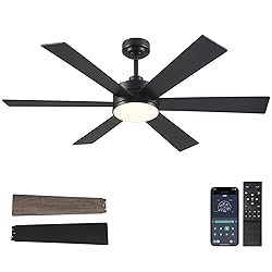 Farmhouse Rustic Ceiling Fans with Lights and