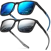 SKYOAK Premium Large 158MM XXL Polarized Sunglasses Men Women, Scratch/Saltwater Resistant/Oleophobic Coating Lens