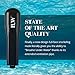 Breathe Under Water Full Face Snorkel Mask with iPhone Waterproof Case, Ocean View 180° (Black, Small/Medium)