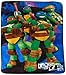 Nickelodeon Teenage Mutant Ninja Turtles Stars Fleece Blanket, 62 x 90