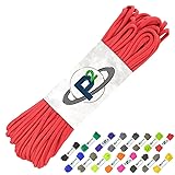 PARACORD PLANET 100' Hanks Parachute 550 Cord Type
