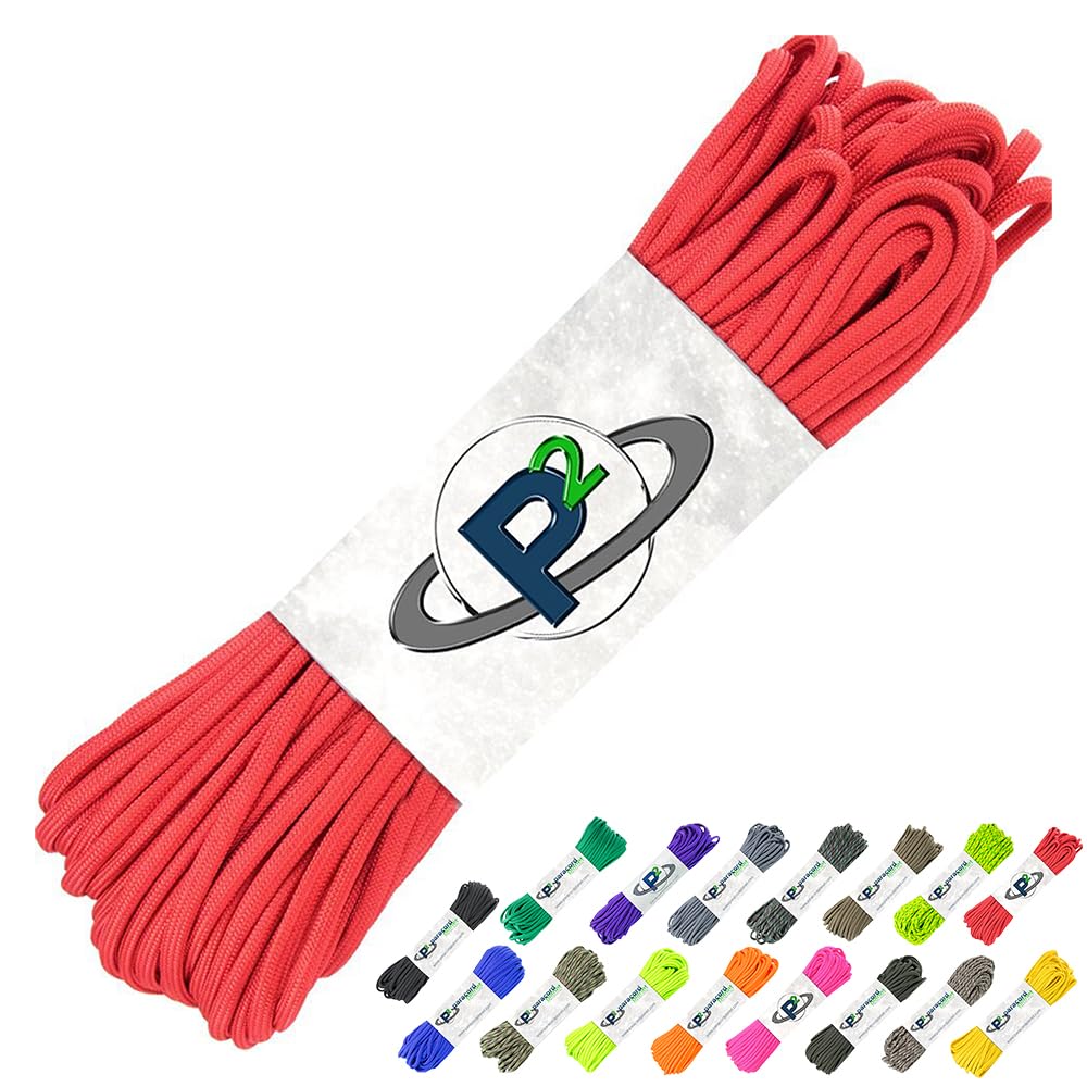 PARACORD PLANET 100' Hanks Parachute 550 Cord Type III 7 Strand Paracord Top 40 Most Popular Colors