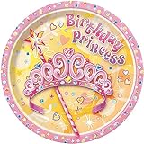Pretty Princess Dessert Plates, 8ct
