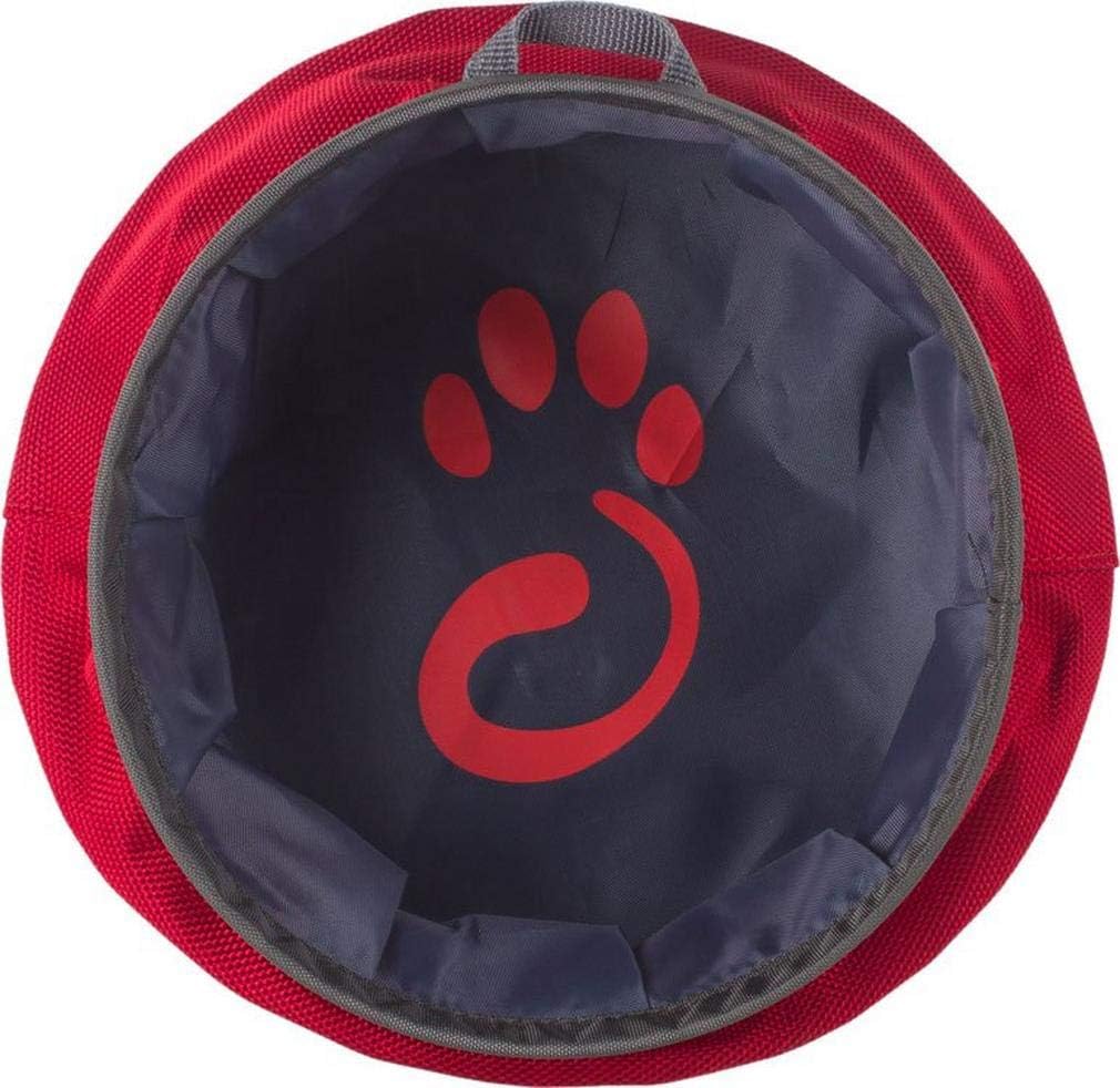 Mountain Paws Foldable, Lightweight Dog Water Bowl Ideal for Camping Travel and Hiking, Multicolor, Large - Image 4