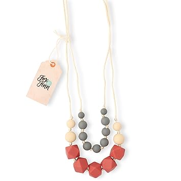fox and finn teething necklace
