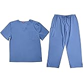 Tropi Men's Scrub Sets Uniforms for Men 6952-CEIL-L