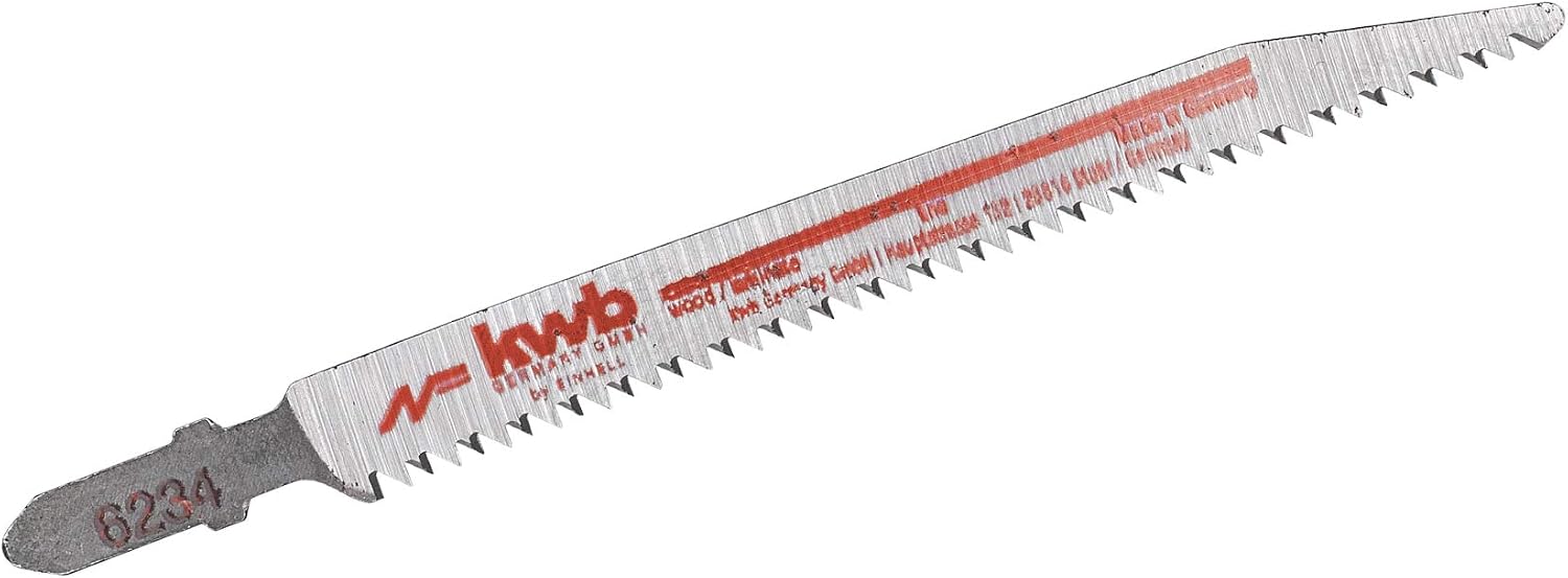 Original Einhell 4-Piece Saw Blade Set for Jigsaws (T-Shank, for Wood and Metal Accessories for Jigsaws Ideal for Cordless Devices) - Image 5