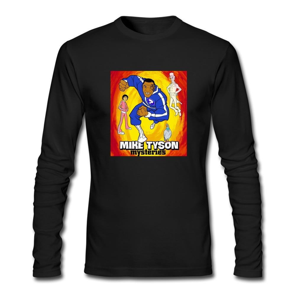 XIULUAN Men's Mike Tyson Mysteries T-shirt Short Sleeve