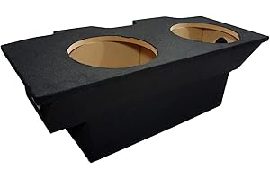 American Sound Connection Compatible with Chevy Camaro or Pontiac Firebird Coupe 1993-2002 Dual 12" Subwoofer Hatch Sub Box Speaker Enclosure
