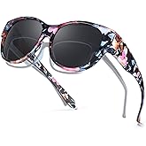 Xfeel Polarized Sunglasses Over Glasses for Women Trendy Shades Over Prescription Eyeglasses Sun Glasses