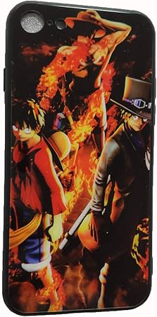 Amazon Co Jp Iphone Iphoneケース Iphone7 8 Se ワンピース Onepiece エース サボ ルフィ かっこいい おもちゃ