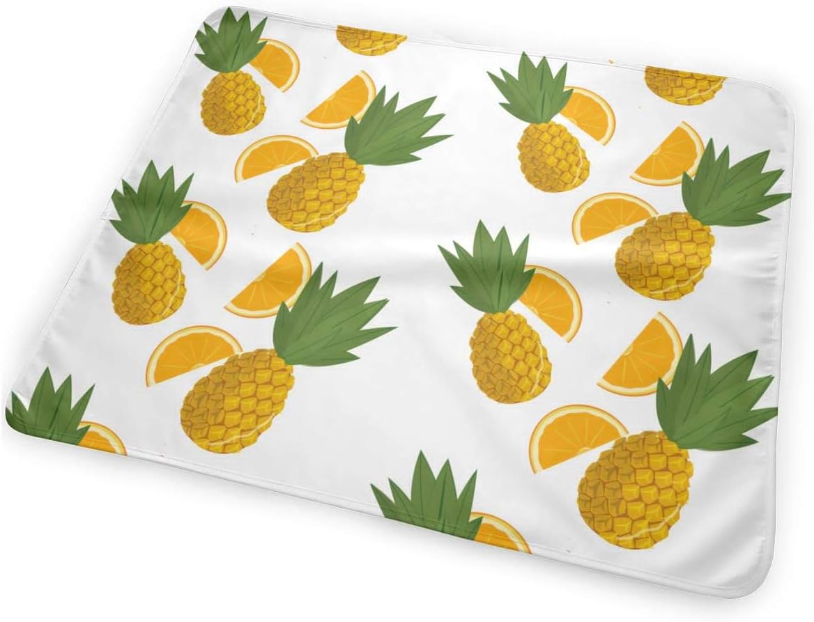pineapple changing mat