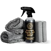 Adam's Advanced Graphene Ceramic Spray Coating Kit - 18+ Months Sprayable Graphene Oxide Ceramic Coating for Cars, Boats, RV's &amp; Motorcycle - Adds Extreme Gloss, Depth, Shine &amp; Protection