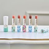 PAUL & JOE Lipstick Case CS 080 Floral Limited Edition Cardboard Eco Friendly view 7