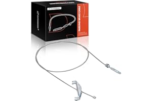 A-Premium Intermediate Side Parking Brake Cable Assembly Compatible with Ford Models: F-250 Super Duty/F-350 Super Duty 1999-