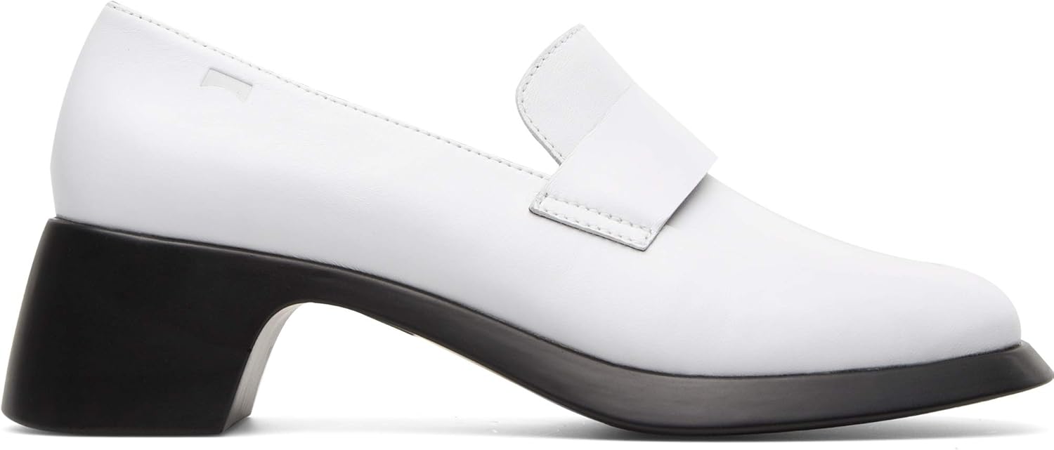 camper trisha heeled loafer
