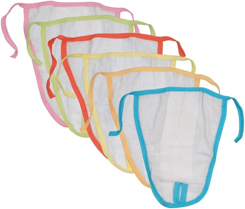 Vijkan Aarushi Cotton Baby Nappy Langot Pack of 6