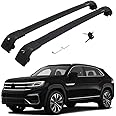 US Cargo Carrierbar for VW Volkswagen Atlas Cross Sport 2020 2021 2022 2023 2024 Roof Rack Cross Bars Rail Luggage Lockable Accessories