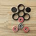 Sunnytech EDC Tri-Spinner Fidget Plastic Hand Spinner DIY Puzzels for ADHD Autism Boredom HS01- BLACK