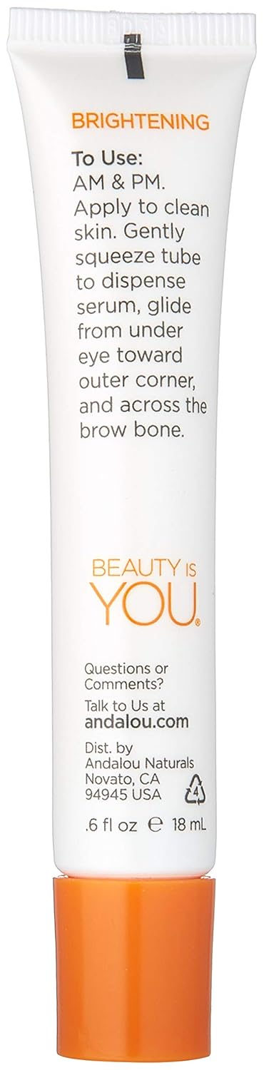 Andalou Naturals Luminous Eye Serum - 0.6 Oz: Beauty