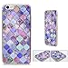 iPhone 5s Case,iPhone 5 Case,Silverback(TM) Marble Patterned Soft Flexible TPU Slim Fit Protective Cover Case for Iphone 5/5s -Color 7