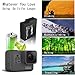 2 x Replacement Battery and 3-Channel Charger for GoPro Hero 5 Hero 6 Black By Mibote (Compatible with v02.51, v02.00, v01.57 and v01.55)