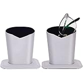 Bleiou 2 Pack Eyeglasses Holder Stand Glasses Stand Case Eyeglasses Protective Holder for Desks or Nightstands