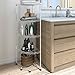 Lifewit 5-Tire Corner Wire Shelf Bathroom Corner Shelf, Free Standing Corner Storage Rack,Adjustable,Stainless,Sliver