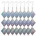 EONBES Bird Deterrent Discs, Holographic Reflective Woodpecker Pigeon Crow Hawk Goose Seagull Deterrant Disks Scarers Reflectors to Keep Birds Away from Your House Window Garden