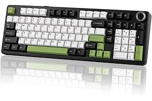 EPOMAKER X Aula F99 PRO Wireless Gaming Keyboard, Hot Swappable Custom Keyboard, 2.4GHz/Type-C/BT5.0 Mechanical Keyboard with