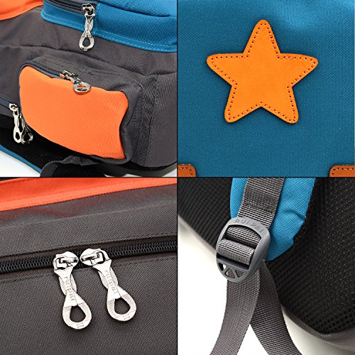 ArcEnCiel Kid's Backpack (Orange and Green)