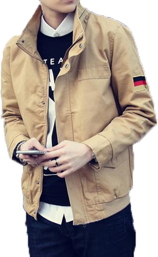 Amazon バイシン Baishun 15年秋冬 ジャケット ミリタリージャケット メンズファッション ジャケット アウター Xl カーキ コート ジャケット 通販
