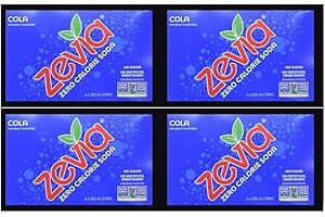 Zevia Cola, 355 millilitre (Pack of 24)