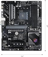 ASRock X570S PHANTOM GAMING RIPTIDE Motherboard ATX AM4 AMD X570 4 DDR4 2.5GB view 4