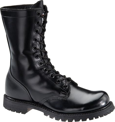 square toe combat boots