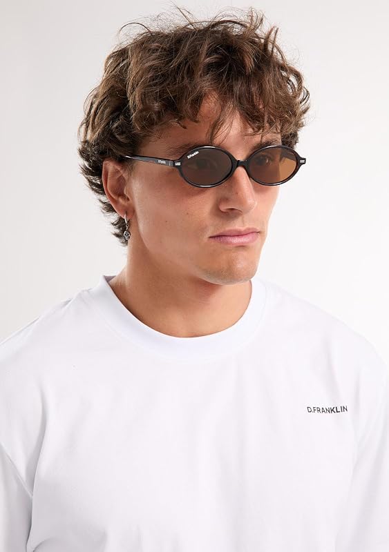 - Óculos de sol unissex com lentes de proteção UV - Polarizado - Modelo de elipse ultraleve