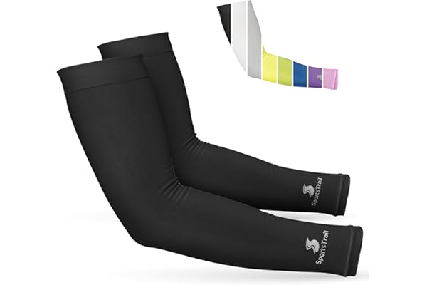 SportsTrail Cooling Arm Sleeves for Men & Women – Breathable, Moisture-Wicking Arm Sleeves for Women, Men & Kids