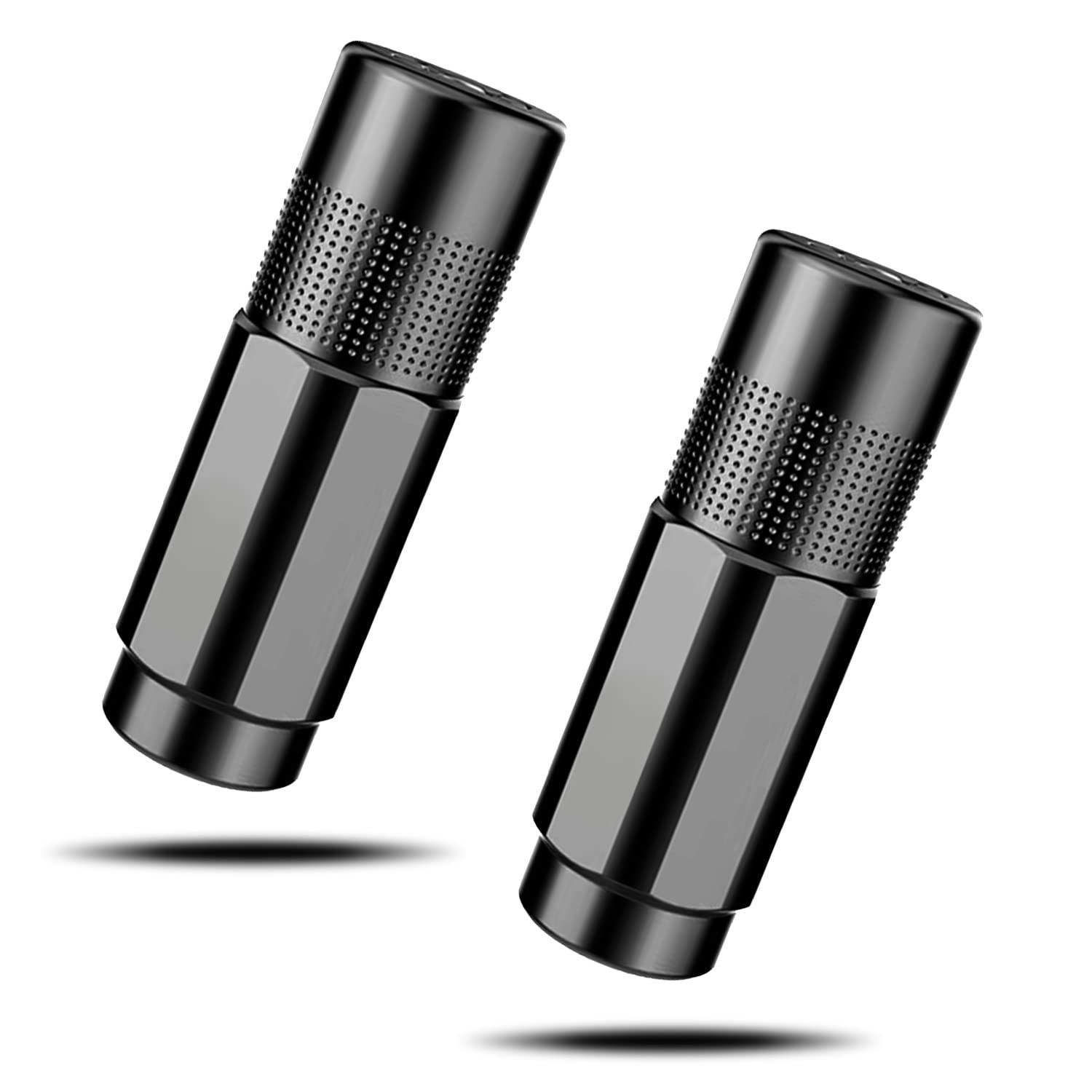 AMONENZ 2 Piece Grease Gun Nozzle, Coupler for Grease Gun, No Oil Return, Connection Diameter 9mm, Suitable for Hose, Hard Pipe