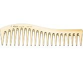 Ibiza Hair - Wave Detangling Comb (Gold) | Ideal for Women + Girls, Wet or Dry Hair | Professional-Grade, Pain Free Styling | Durable, Heat Resistant, Everyday Use