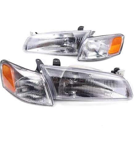 thumbnail image 2 of Pair Clear Front Park Signal Lamps For 1997-1999 Toyota Camry – Direct Replacement (DOT/SAE) 2 of 3