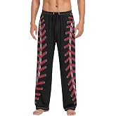 Ollabaky Men's Pajama Pants Pjs Bottoms with Pockets Sleep Lounge Pants for Men