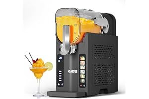 Slushie Machine No Ice Needed, Home Professional Frozen Drink Maker with LED Display, 6 Pre-Sets & 12-Hour Timer, 70 oz Capac